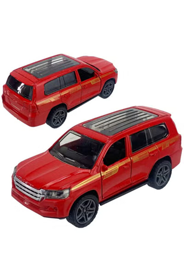 Metal Pull Back Car Model with Openable Doors - 3