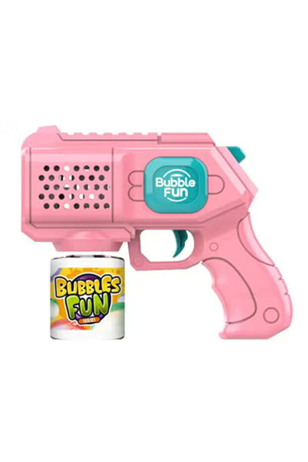 Multicolor Bubble Maker Machine with Lights and Bubble Solution - 1