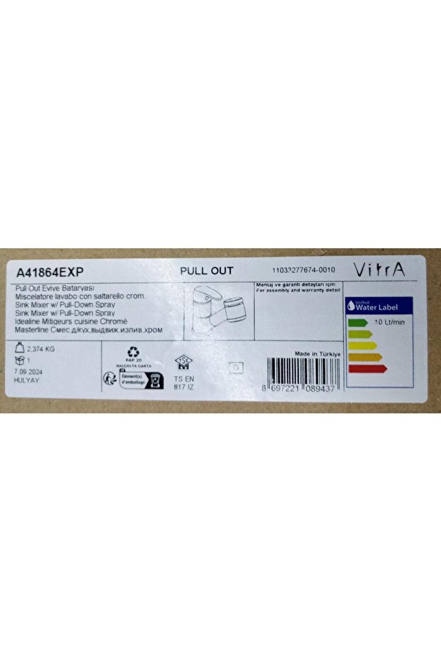 Harmony A41864EXP Pull-Out Eviye Bataryası, Krom - 4