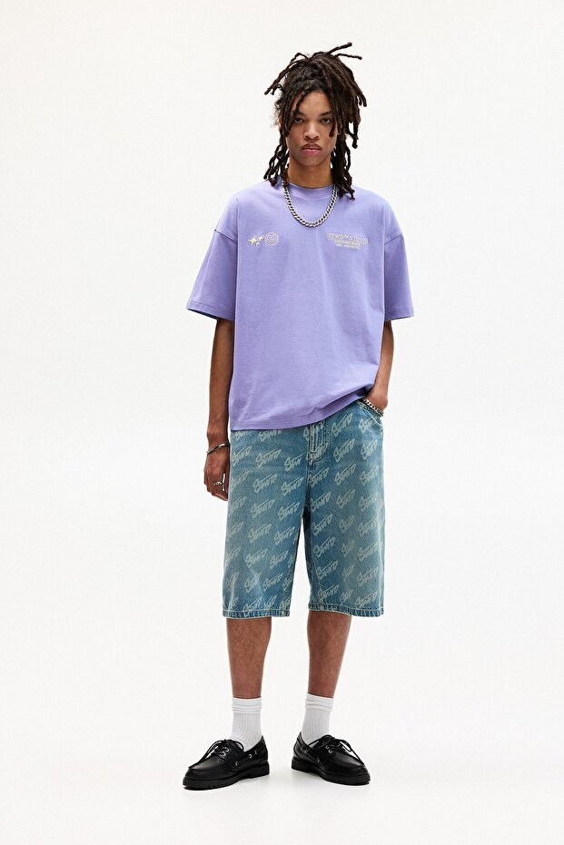 STWD mor tişört - 2