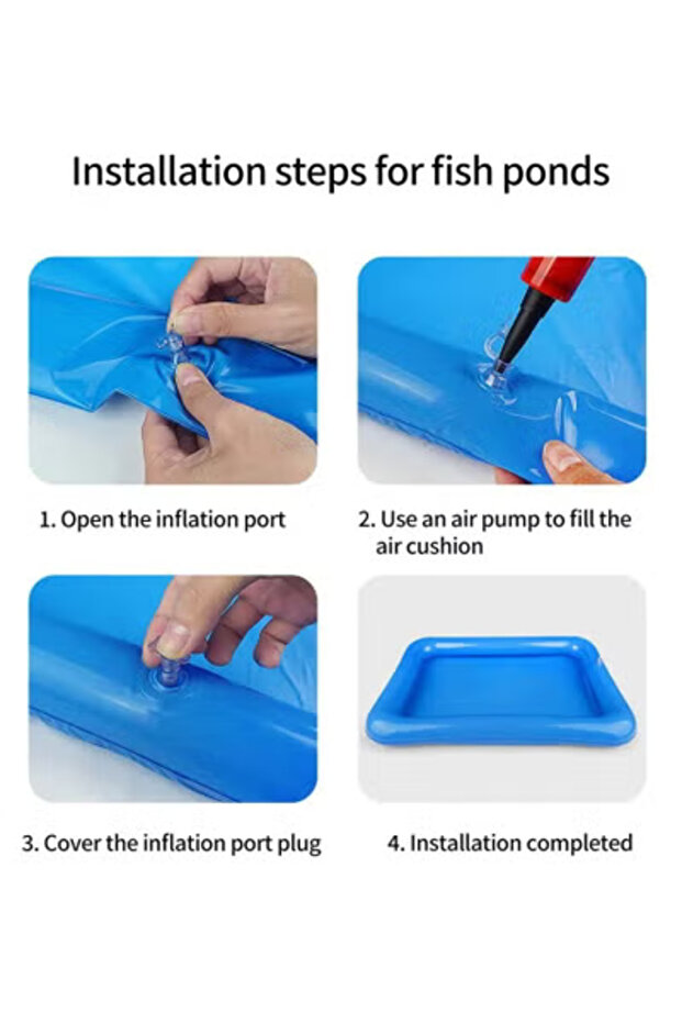 لعبة صيد السمك مع حوض سباحة قابل للنفخ - 5