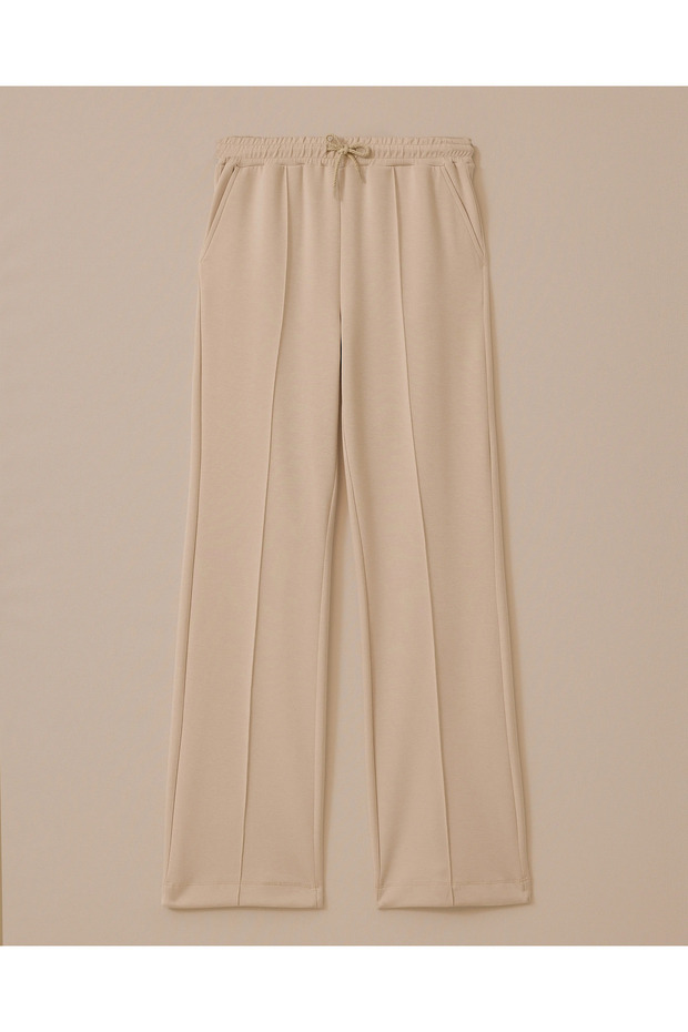 Elastik Bel Bol Paça Eşofman Altı - 4