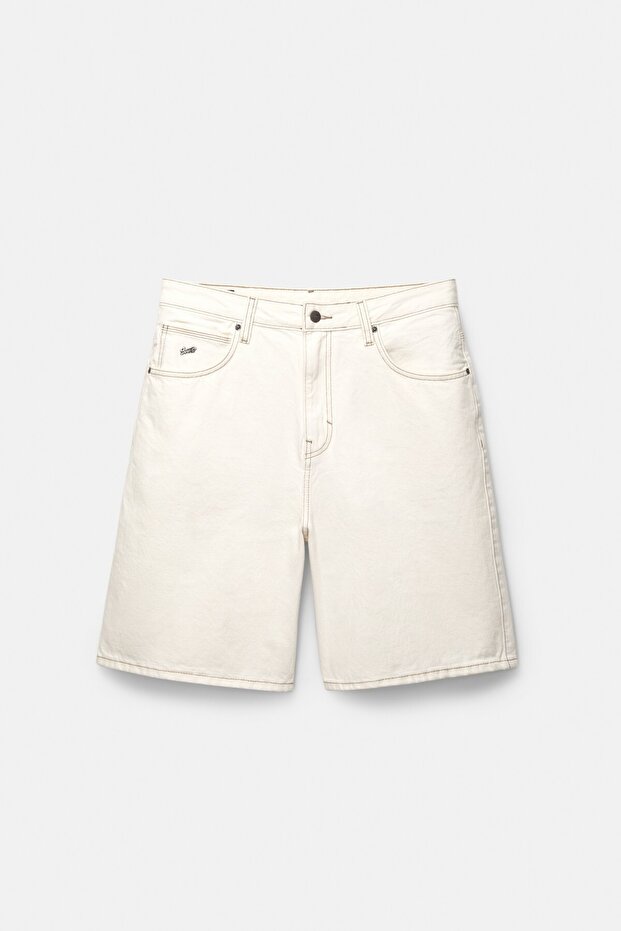 Bol paça denim bermuda - 5