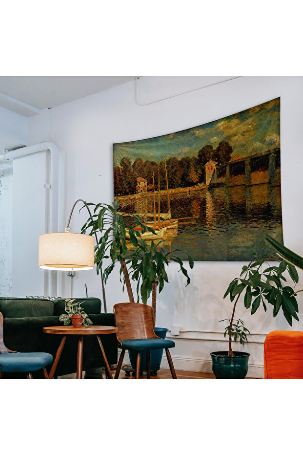 The Argenteuil Bridge Duvar Örtüsü - 100 cm x 135 cm - 2