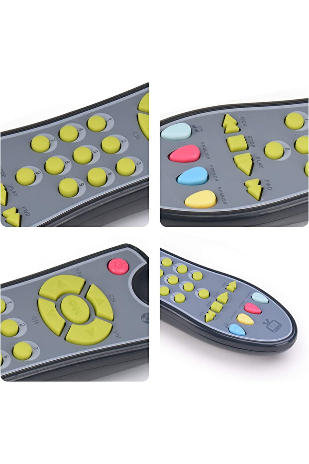 Interactive Remote Control Toy with Sounds and Lights - 6