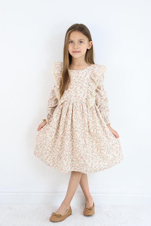 Rosetan Linen Dress 1-8 Years