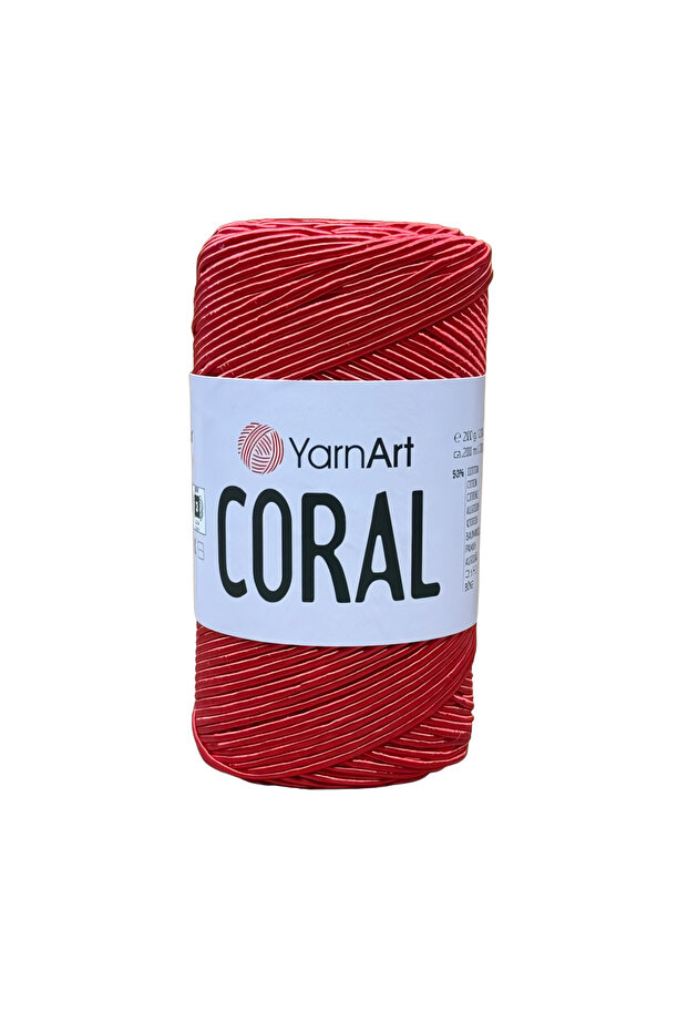 Yarn Art Coral Slim Supra Soft and Shiny Knitting Yarn 200 Gr