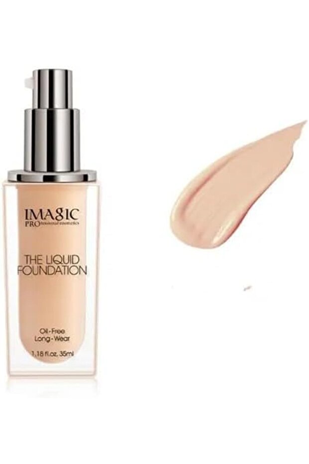 LADY MODEL IMAGIC Oil-Free Liquid Foundation | Full Coverage, Matte Finish | Long-Lasting, Lightweig