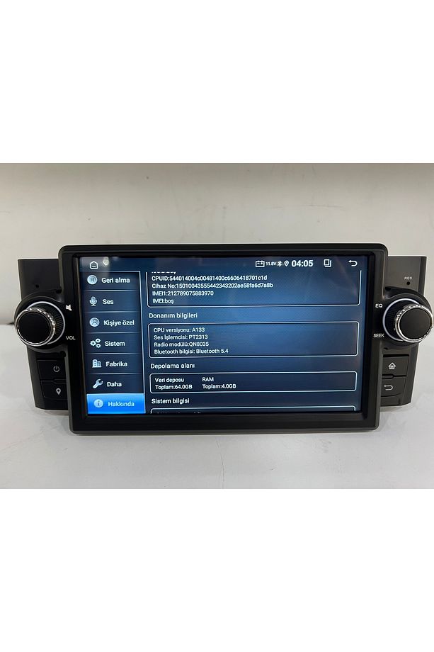 FİAT LİNEA PUNTO ANDROİD CARPLAY MULTİMEDYA 4/64 PRO Uyumlu - 7
