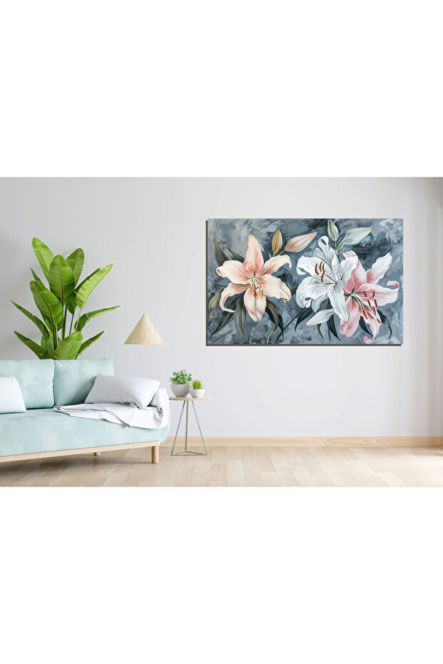 LİLİUM ÇİÇEĞİ KANVAS TABLO - 3