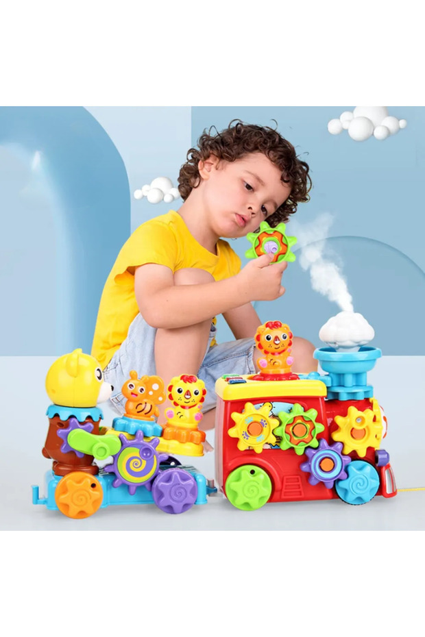 Interactive Educational Train, Music and Steam Effect - 1