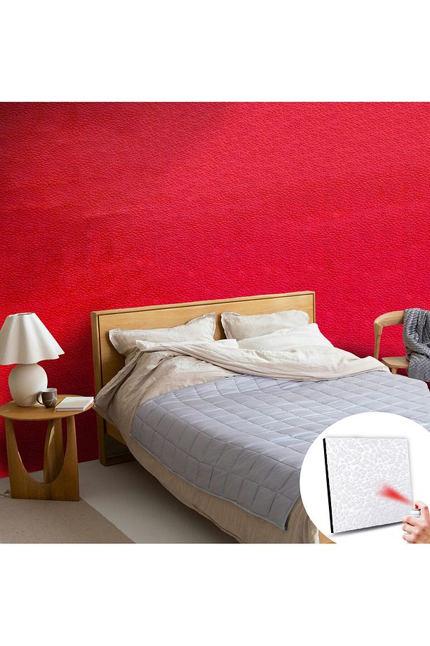 Beyaz Boyanabilir EMBOS Keçe Ses Ve Isı Yalıtım Paneli 40x40 cm - 30 Adet/5 m² - 5