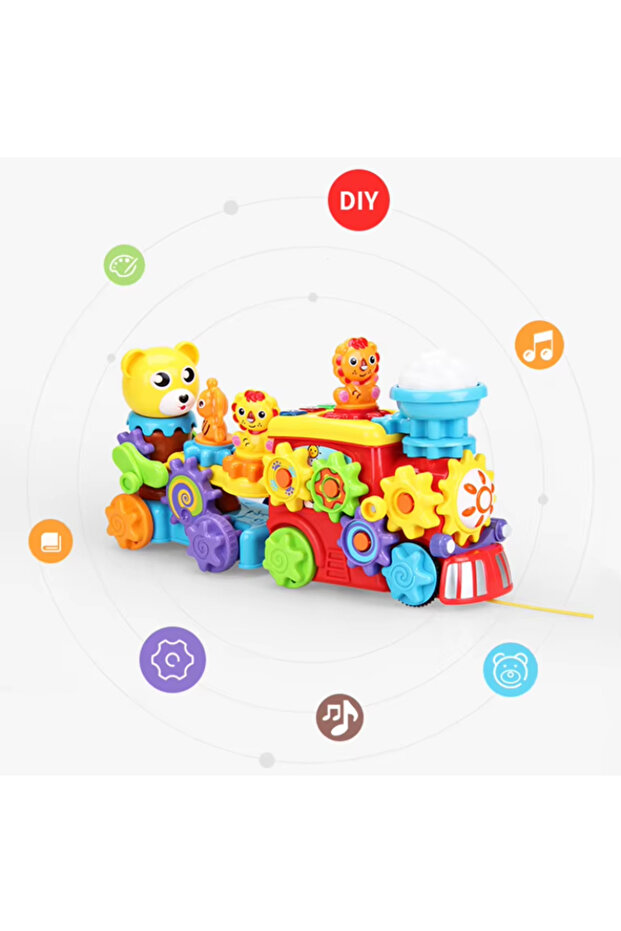 Interactive Educational Train, Music and Steam Effect - 11