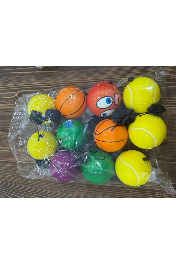 Parmağa bağlanan zıplayan yumuşak top(1 adet) - 2