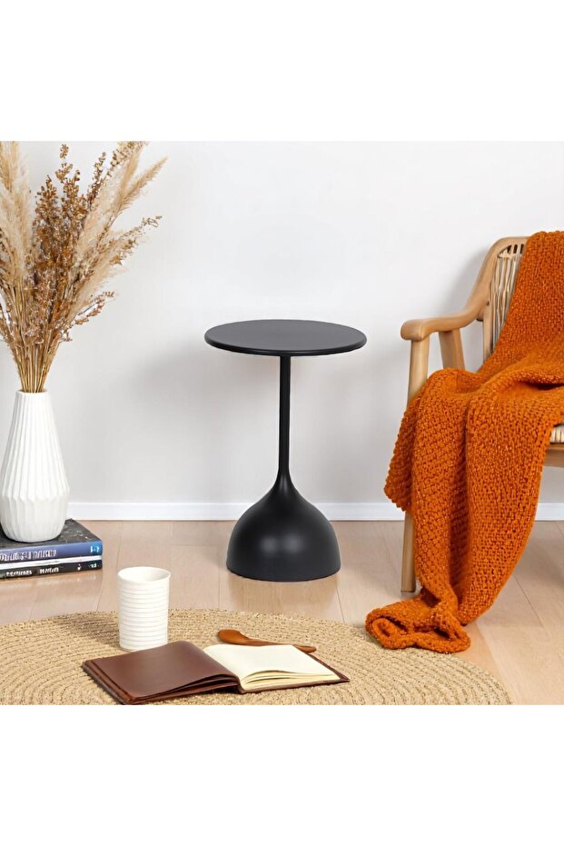 طاولة قبة قابلة للتعديل اسود - 1