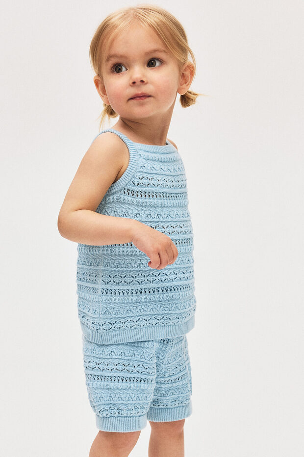 2 Parçalı Desenli Triko Set - 2