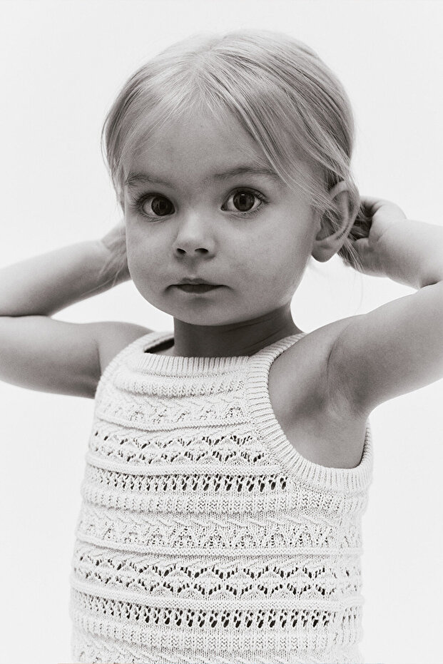 2 Parçalı Desenli Triko Set - 4