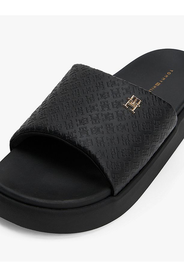 Embossed TH Monogram Platform Pool Slides - 7