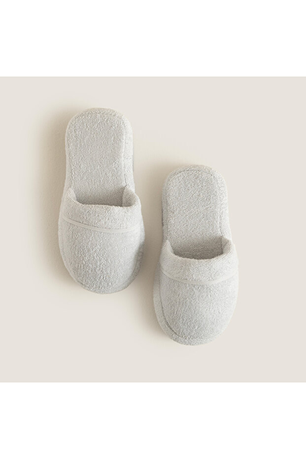 Solid Unisex Terlik inci Mavi - 1