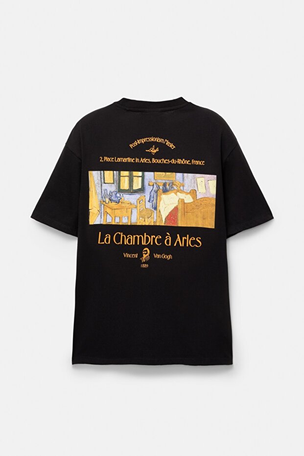 Van Gogh odası t-shirt - 8