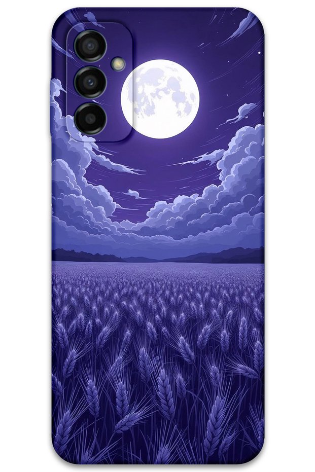 Galaxy M23 Compatible Flower Pattern Phone Case + Screen Protector - 5797
