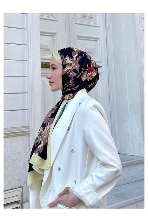 İpekhan Soft Şal Haki Mürdüm - 2