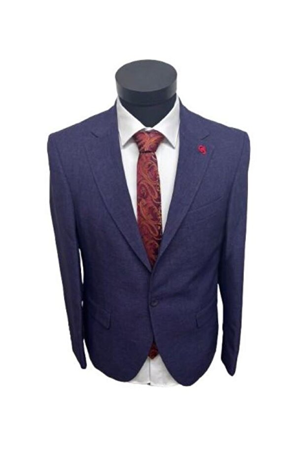 Slim fit jacket for men - 1