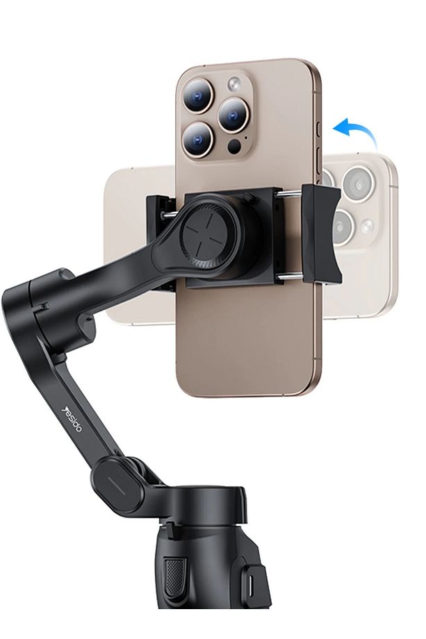 Akıllı Telefon Görüntü Sabitleyici Yapay Zeka Görüş Sensörlü Profesyonel Gimbal Stabilize BT Combo - 5