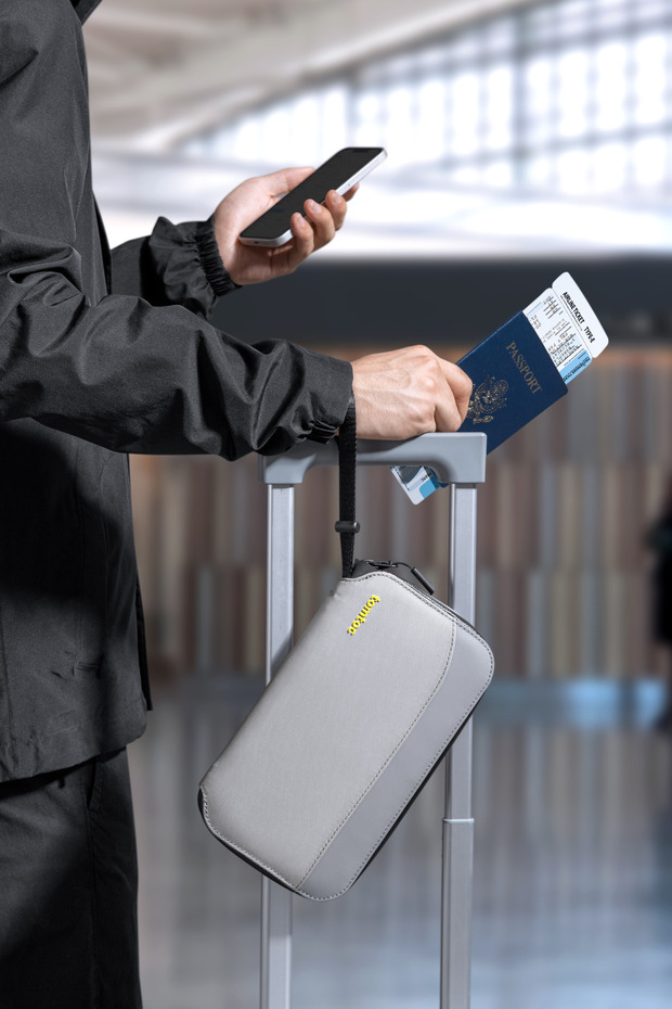 Navigator T03 Gri Pasaport Çantası - T03M1G1 - 1