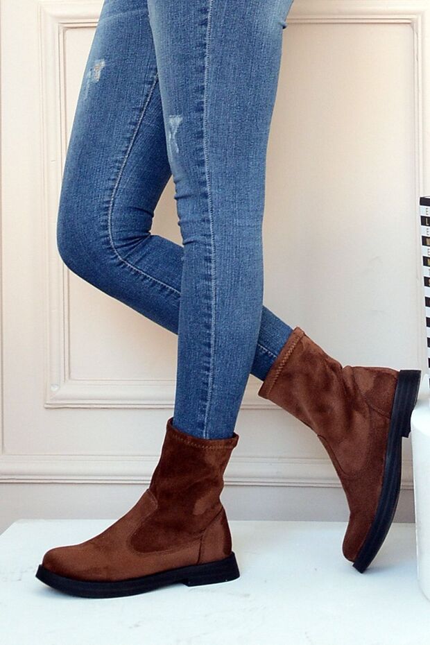 Kadın Tabasüet Günlük Rahat Streç Bot - 1