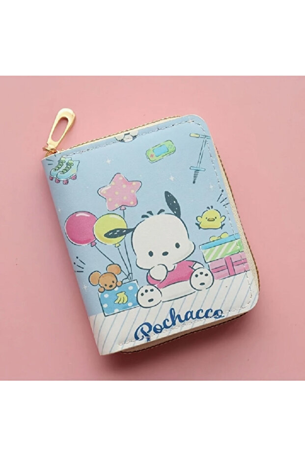 Kuromi, Cinnamoroll, Mymelody, Pompompurin, Pochacco Character Patterned Children's Wallet