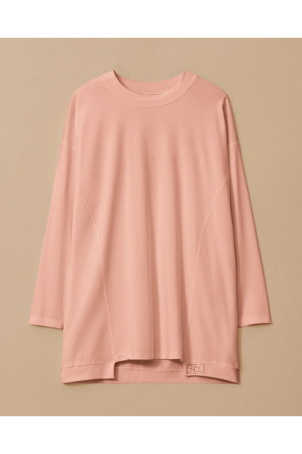 Yuvarlak Yaka Basic Tunik - 6