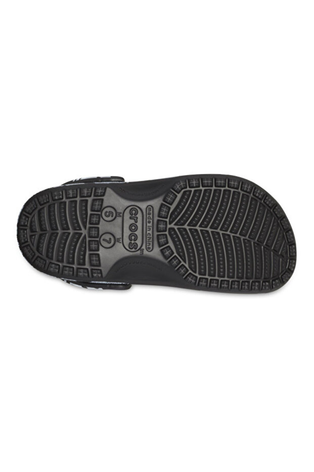 classic dice clog - black - 6