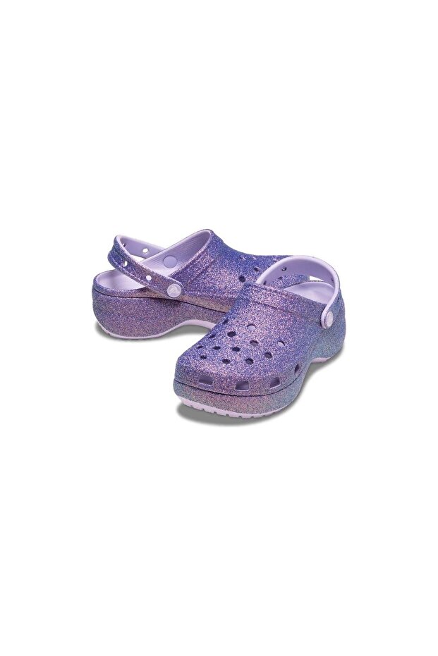 Platform Irid Glitter Clog MOR - 3