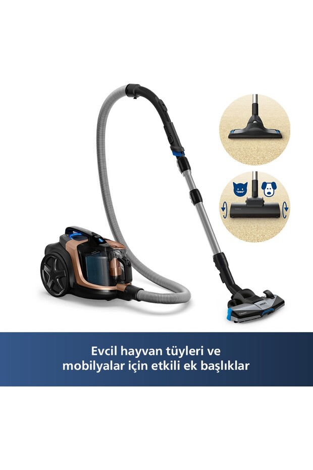 En Hızlı Silip Süpüren Marathon Daily, 900 W Toz Torbasız Süpürge, + 5 Yıl Garanti - 3