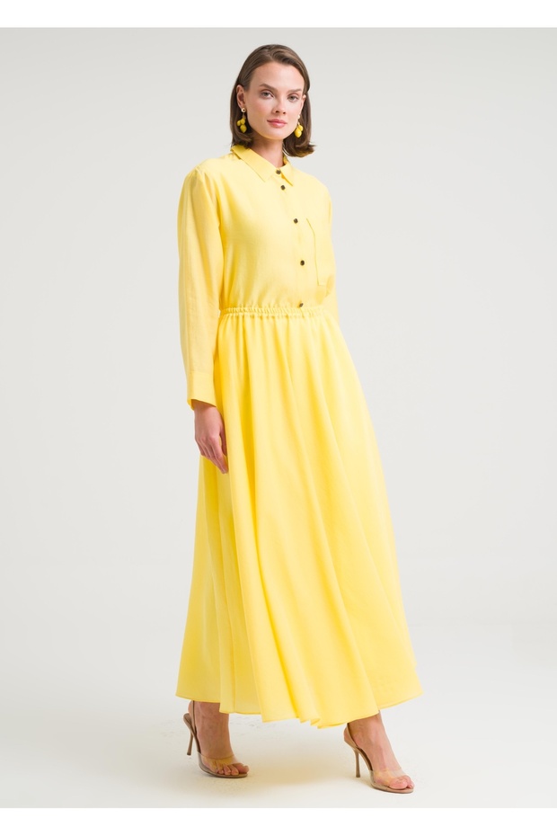 Beli Lastikli Etek - 4