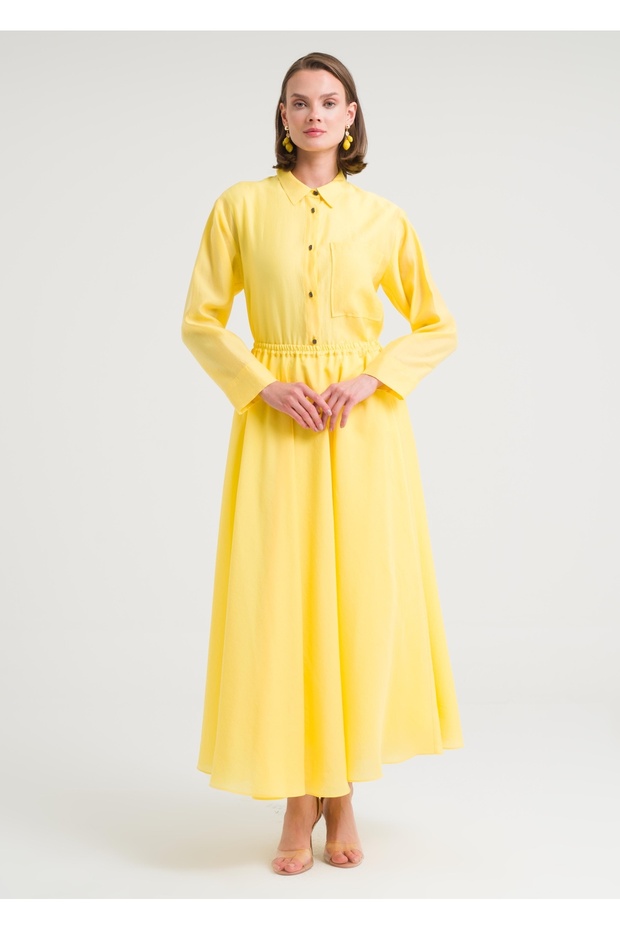 Beli Lastikli Etek - 2