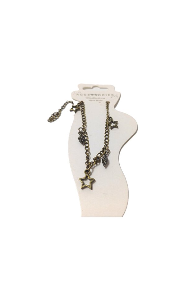 Star Figured Hanging Anklet - 3