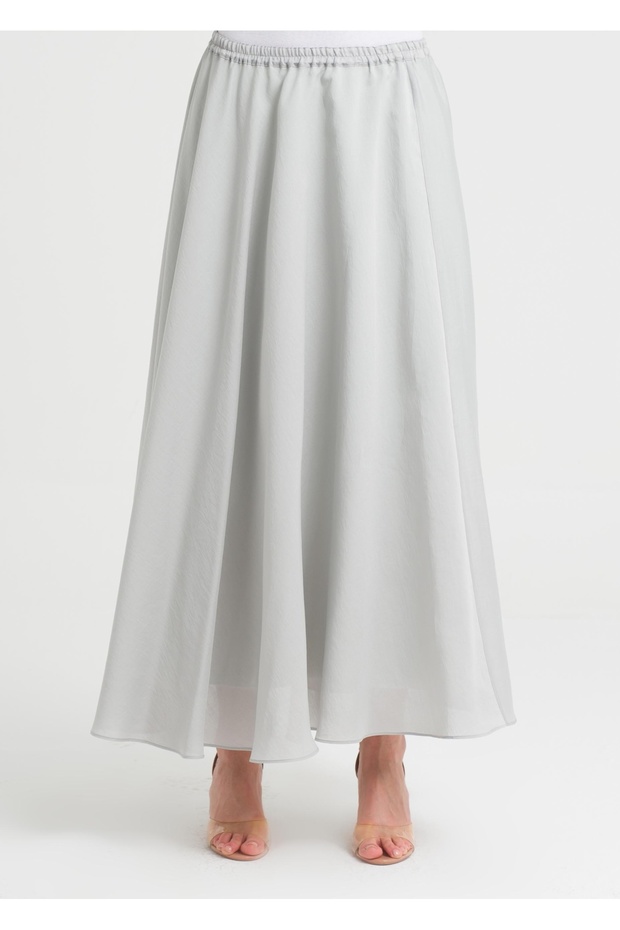 Beli Lastikli Etek - 6