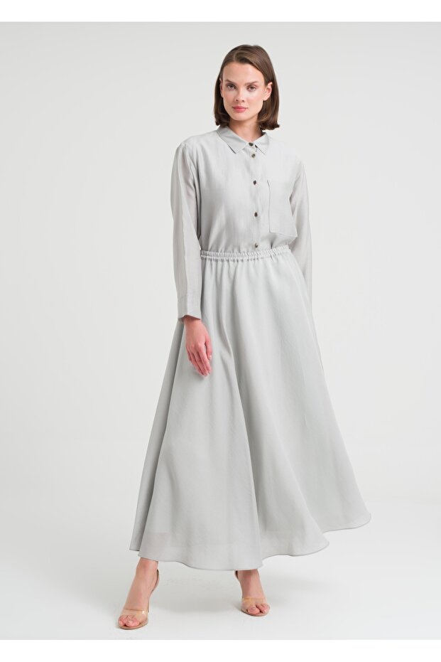 Beli Lastikli Etek - 5