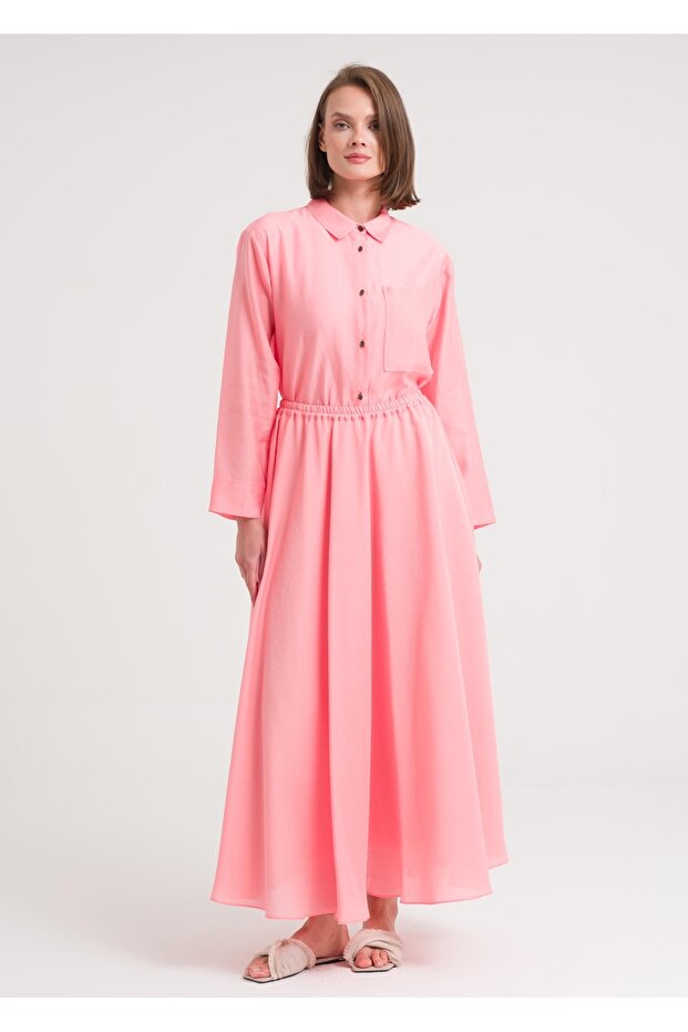 Beli Lastikli Etek - 4