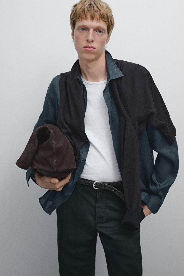 Slim fit pantolon - 4