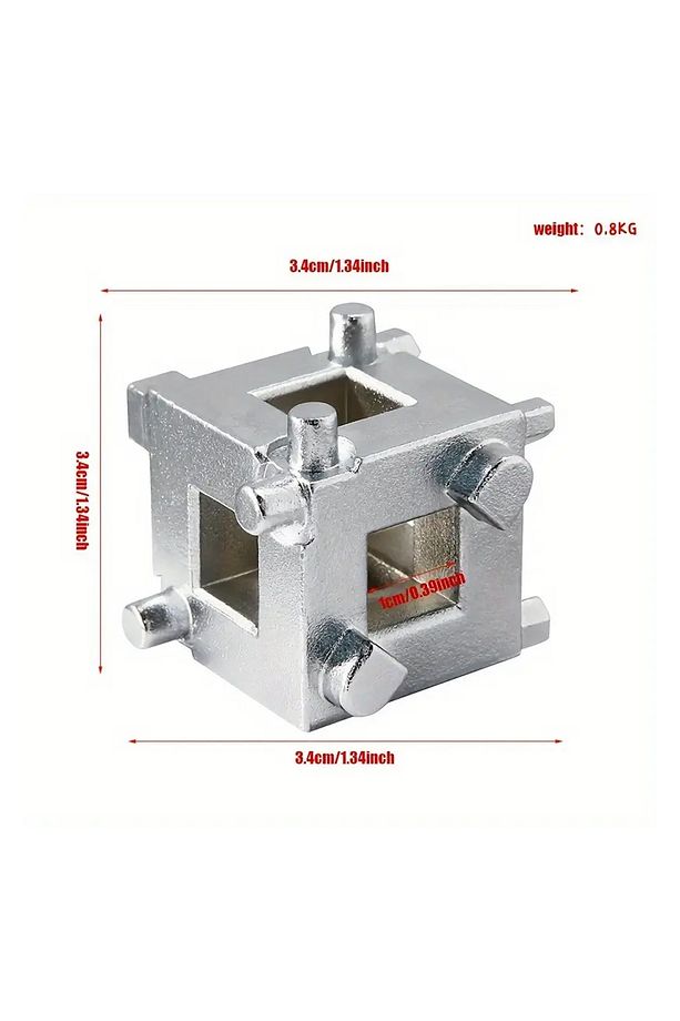 Fren Itme Aparatı Piston Kaliper Sıkıştırma Apartı Tek Parça 3/8 - 4