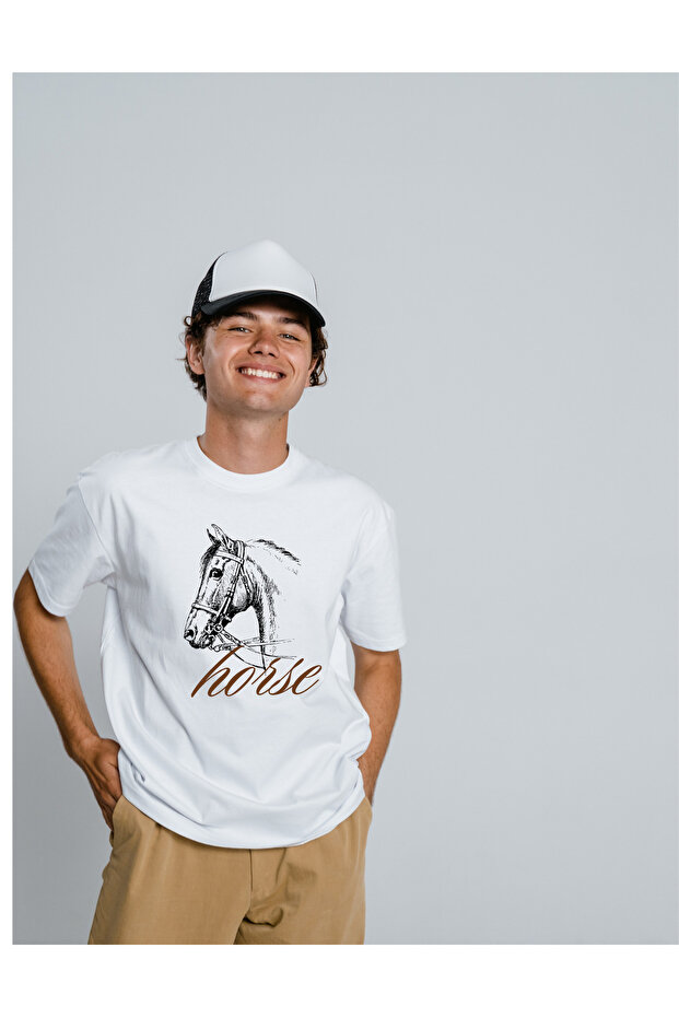 Short Sleeve Comfort Basic Skin Friendly, Breathable, Printed T-Shirt 100% Cotton