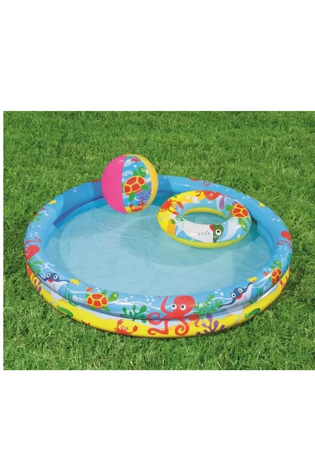 2 Boğumlu Havuz 1 Top 1 Simit 122*20 cm - 2