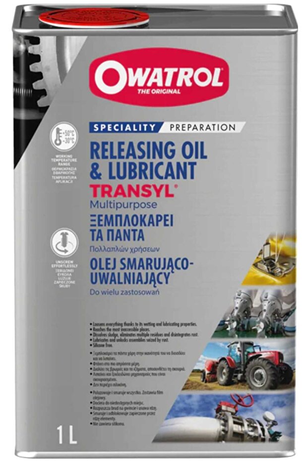 TRANSYL Multi-purpose penetrating lubricant and releasing oil
