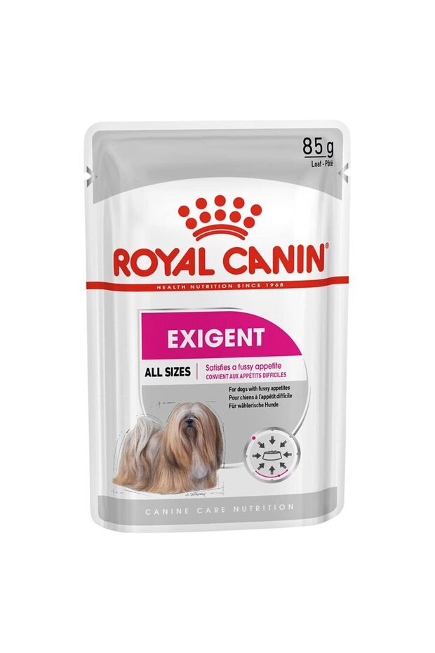 Royal Canin Canine Care Nutrition Exigent (WET FOOD- 85g Pouch) Pack of 12