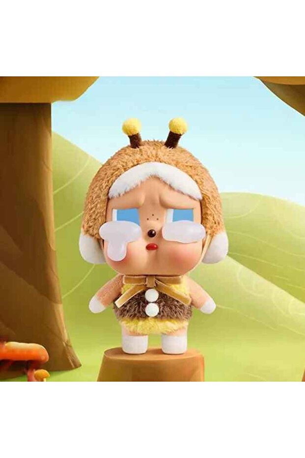 Crying Again Cry Baby Bag Charm Labubu Accessory-1 قطعة سلسلة مفاتيح قطيفة-labubu
