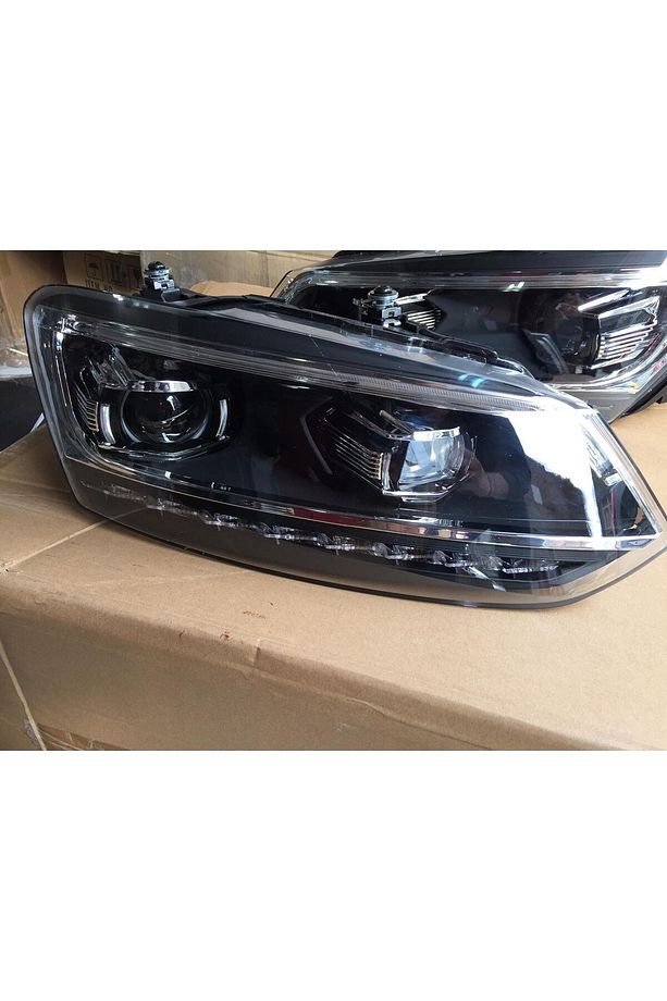 2009 - 2016 VW POLO 6R - 6C UYUMLU PASSAT B8 GÖRÜNÜM MERCEK FAR TAKIMI - 4