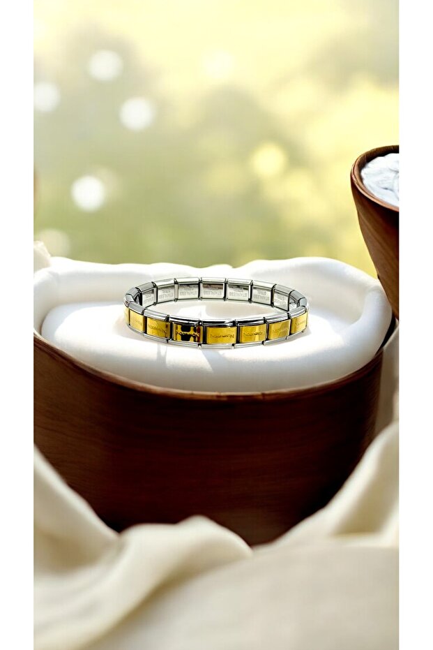 Stainless Steel Italian Charm Model Silver Gold Color